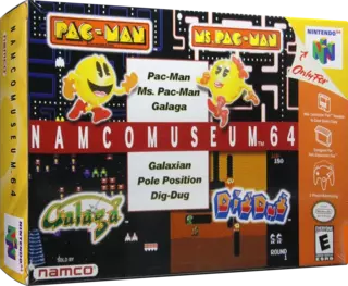 jeu Namco Museum 64